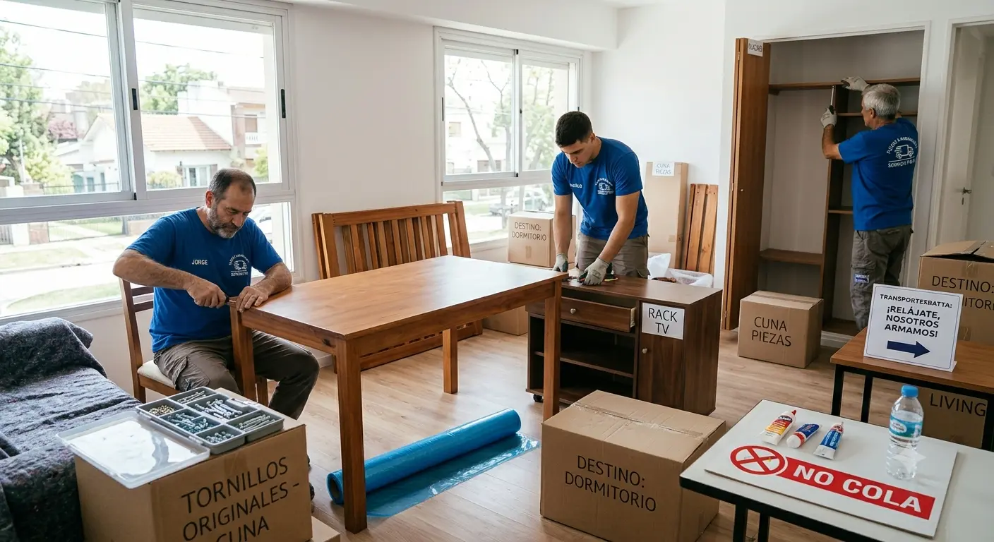 Armado de muebles en destino